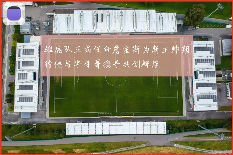 雄鹿队正式任命詹金斯为新主帅期待他与字母哥携手共创辉煌